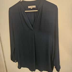 Elegant Teal Blouse By The Loft